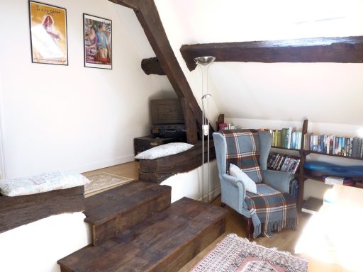 Library Nook Library Nook at the top of the stairs